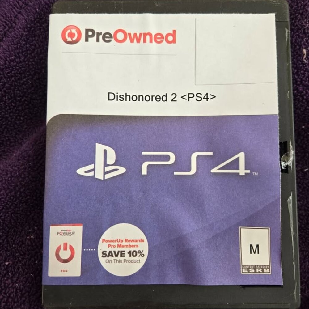 Dishonored 2 for PS4